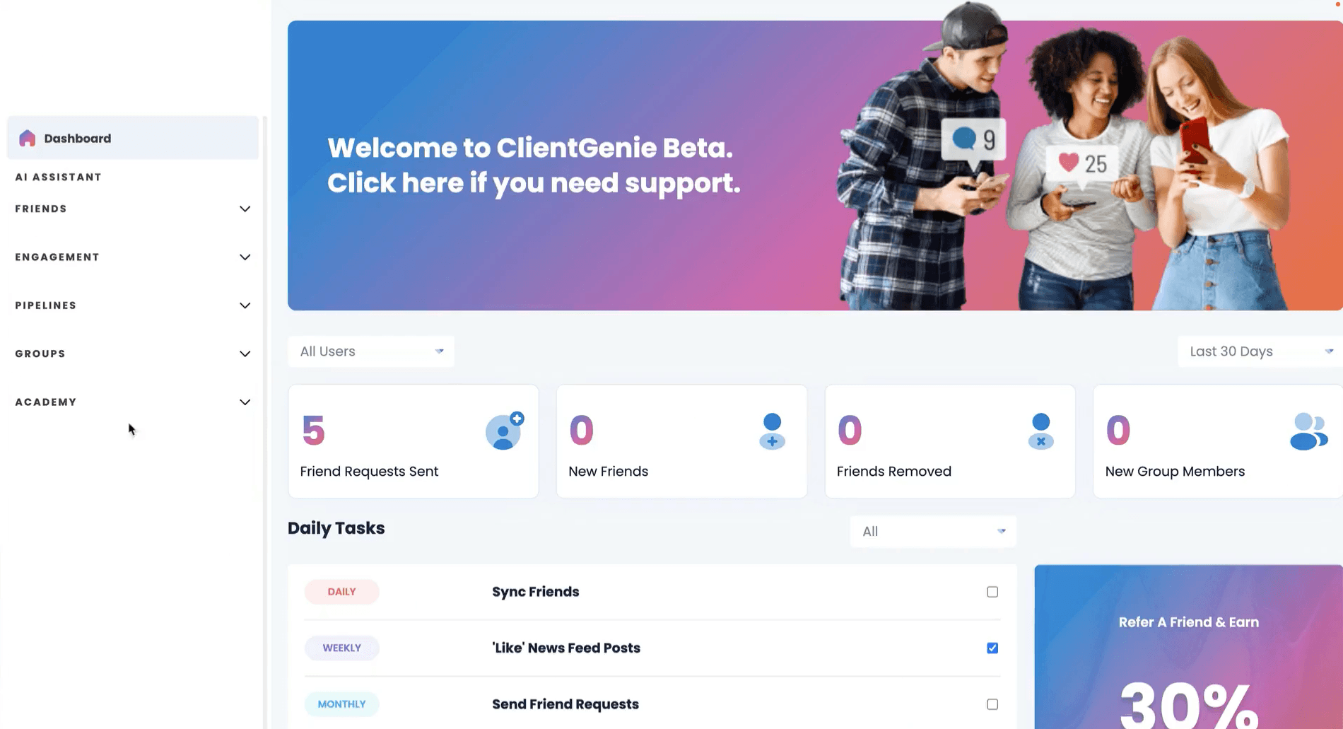 ClientGenie (Web + Chrome Extension) - Image 4